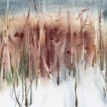 Lessia Scafi - Bouleaux, pieds dans la neige