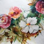 GISLAINE AQUARELLE - les fleurs