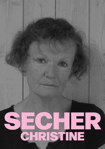 carte presentation SECHER CHRISTINE aquarelliste